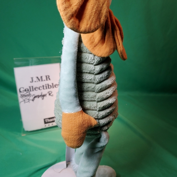 Happy Horse Fleur Flower No. 2 Plush Toy - Soft Orange and Mint Green Floral Stu - Picture 9 of 16